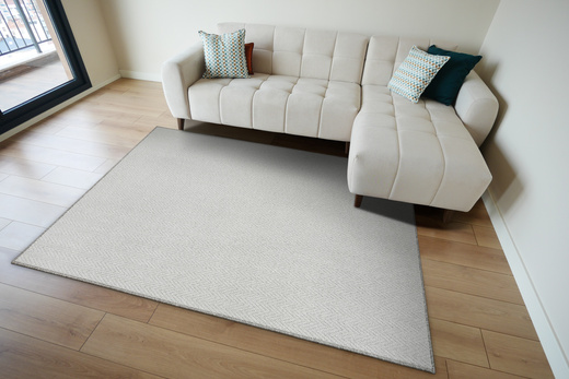 Wykładzina Pętelkowa Havanna 5121 Szary Gruby Splot Jodełka szerokość 4m