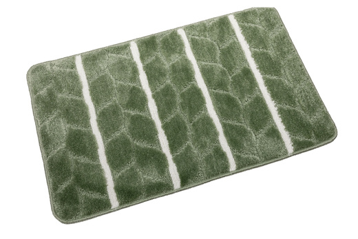 Komplet 2-częściowy Łazienkowy Fano Green Paski Zielony