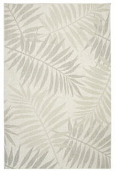 Dywan Sznurkowy Berg 28337/64 Liście Palm Szary Kremowy