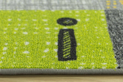 Wykładzina Dziecięca Blackboard Druk szerokość 2 m