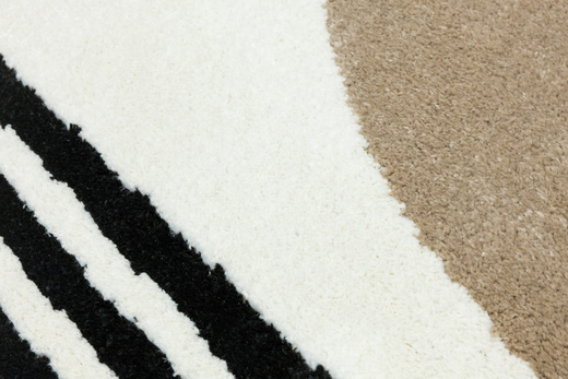 Dywan Clara 02923A cream/brown Brąz Krem Abstrakcja