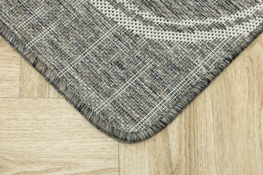 Antypoślizgowy Dywan FLEX 1907/P91 Brąz Szary Coffee