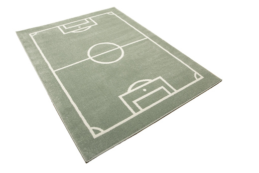 Dywan Dziecięcy Lima 6333B green/cream Boisko Zielona Oliwka Krem