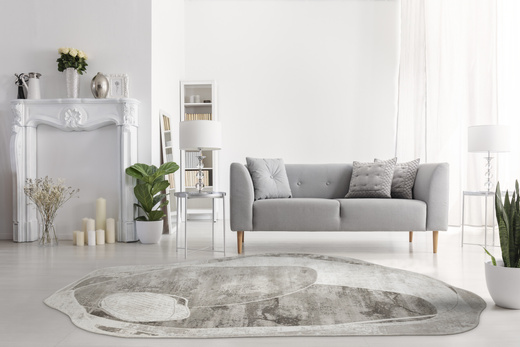 Dywan Selenne GS003A Cream/Beige Szary Beżowy Ksztalt