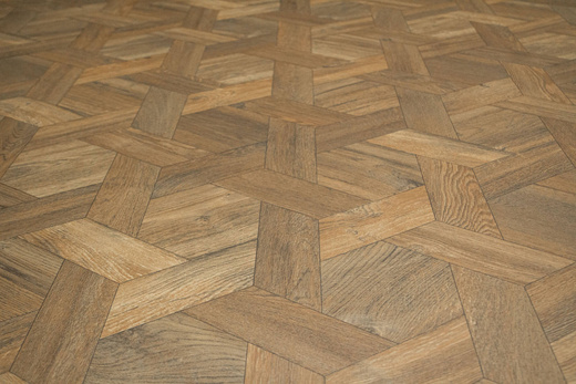 Wykładzina PCV Hightex Cornwall 642 Brąz Parkiet szerokość 4 m