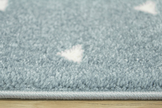 Dywan Dziecięcy Lima C885A blue/cream Zebra Turkus Krem Szary