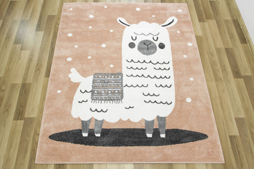 Dywan Dziecięcy Lima 9486A rose/cream Róż Krem Lama