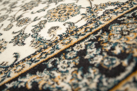 Wełniany Dywan Isfahan Anafi Granat