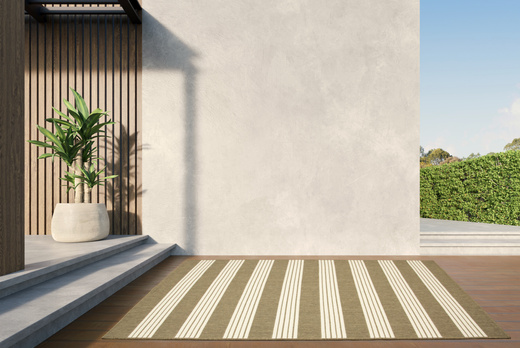 Dywan Dwustronny Sznurkowy Brussels 205617/10210 coffee Outdoor