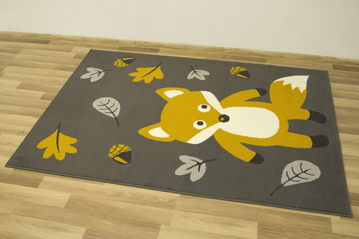 Dywan Kids 534431/89915 grey/mustard Lisek