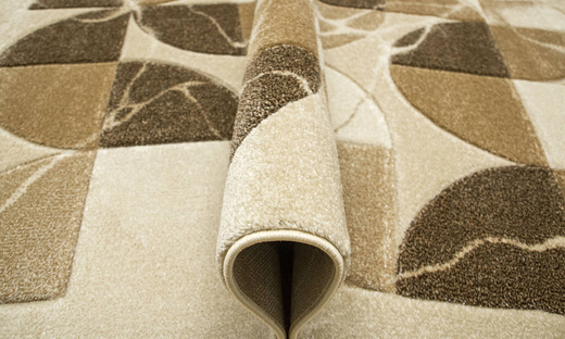 Dywan Amelia A472A cream/beige Beżowy Brązowy Półkola Marmur