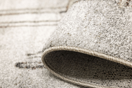 Dywan Ponte N877A d.grey/beige Szary Brąz Okręgi