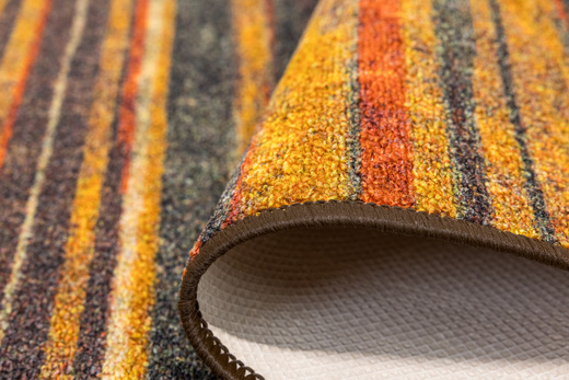 Chodnik Antypoślizgowy Fusion 14 Wielobarwny Paski szerokość 80 cm