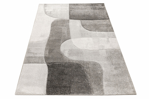 Dywan Kandy N381A l.grey/d.grey Szary Krem Fryz