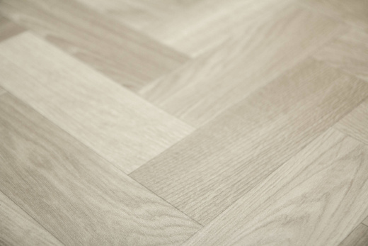 Wykładzina Pcv Batitec Sintra T45 Jodełka Beż Krem szerokość 1 m