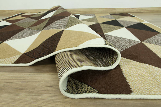 Dywan LUNA 503430/50933 creme trójkąty