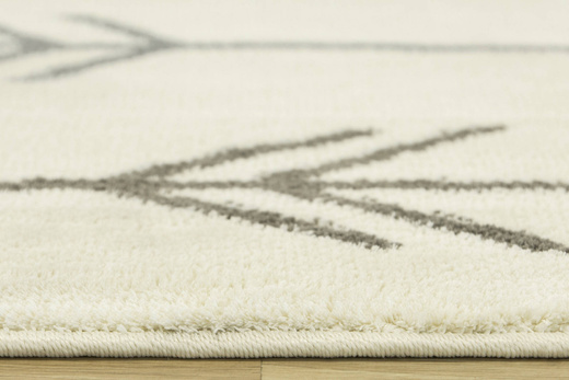 Dywan Karof 6063A mink/white 13 Strzałki