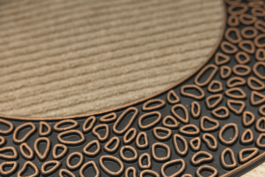 Wycieraczka Półokrągła Troya Miedź