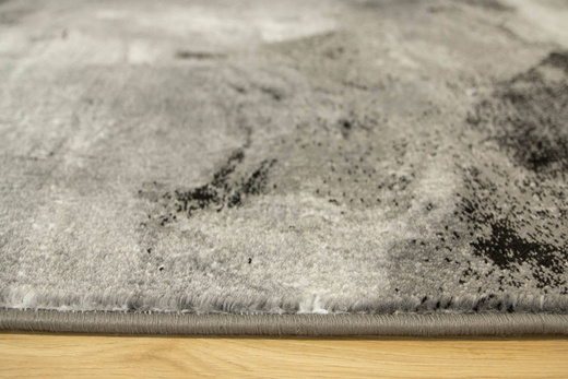 Chodnik Victoria B823A d.grey/l.grey Szary Czarny Przecierany szerokość 100 cm