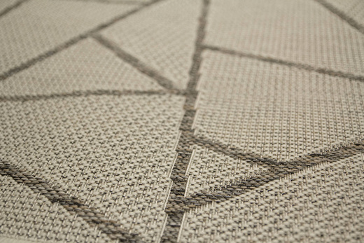 Zewnętrzny Dywan Sznurkowy Jeans 19217/P19 Geometryczny