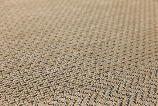 Antypoślizgowy Chodnik Sznurkowy Flex19242/P01 Beż szerokość 67 cm