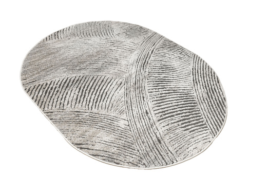 Dywan Owalny Matara P171A sp.antra/l.beO Beż Szary Kaszmir Linie