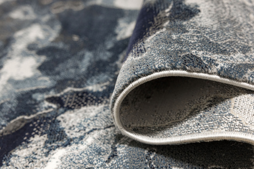 Dywan Argent 15094 U11 Blue Niebieski Szary Marmur