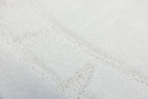 Dywanik Łazienkowy Antypoślizgowy Ocean White Biały Owalny