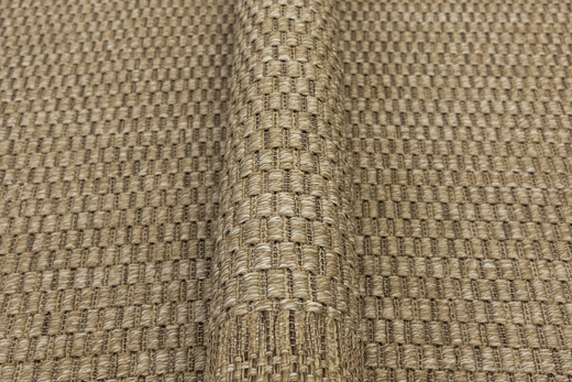 Dywan Sznurkowy Ella ST036A brown/brown Beż Brąz Ramka Outdoor