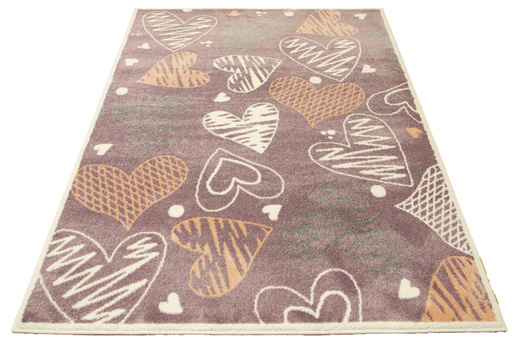 Dywan Dziecięcy Lima 9392A lila/rose