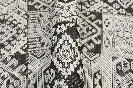 Antypoślizgowy Dywan FLEX 19636/91 Brąz Beż Patchwork