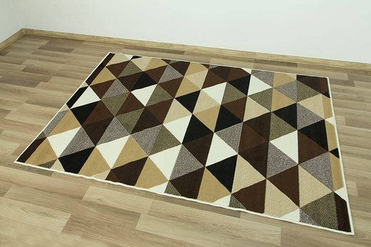 Dywan LUNA 503430/50933 creme trójkąty
