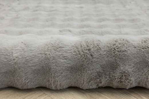 Dywan Oslo Bubble Taupe Szarobeżowy Rabbit Królik