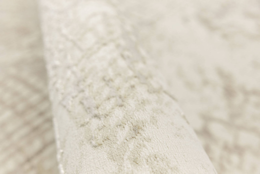 Lśniący Dywan Allora Plus D913A cream/cream Beż Krem Złoty Beton