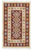 Dwustronny Dywanik Chodniczek Kilim Romby Bordo