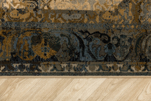 Dywan Wełniany Dywilan Omega Seneh Koniak Ornament