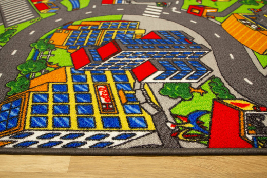 Dywan Dziecięcy Clever Town Uliczki