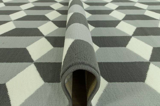 Dywan LUNA 503757/89911 cubes grey