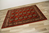 Dywan Ornamentowy Afgan 3181A red/red Czerwony Czarny Zielony