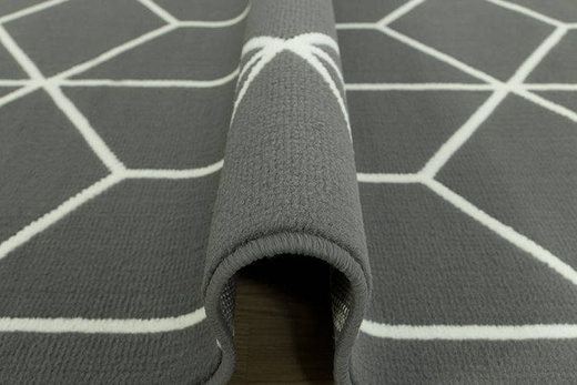 Dywan Luna 503746/51911 grey cubes szary