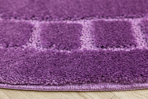 Dywanik Łazienkowy Antypoślizgowy Ocean Fiolet Owalny