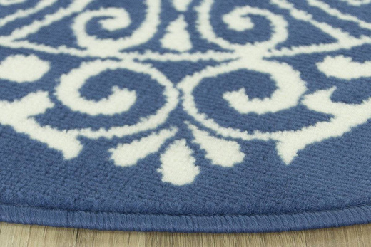 Okrągły Dywan Luna 503788/94955 jeans