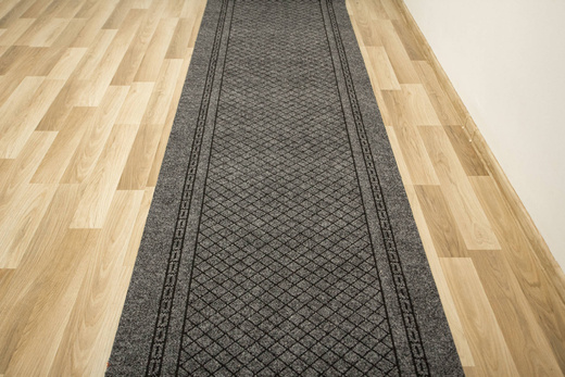 Podgumowany Chodnik Wycieraczka Way 402 Szary szerokość 100 cm