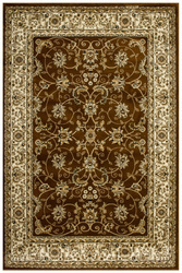Dywan Super Rose 2338A brown/cream Ornament Brąz Beż Krem