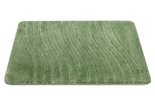 Dywanik Łazienkowy Antypoślizgowy Sara Sage Zielony Fale