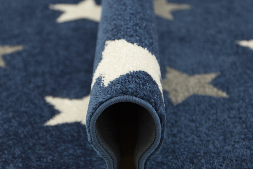 Dywan Emily Kids 5767A d.gri/d.blue Gwiazdki Granatowe