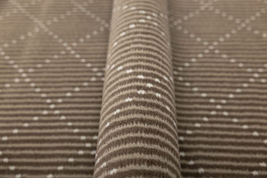 Chodnik Luna 504751/97944 Choco Romby Brąz szerokość 70 cm