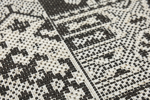 Antypoślizgowy Dywan FLEX 19636/91 Brąz Beż Patchwork