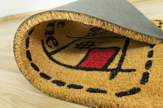 Antypoślizgowa Wycieraczka Kokos Tucan 2 Home Sweet Home