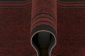 Antypoślizgowy Chodnik Wycieraczka Rekord 877 bordo szerokość 67 cm